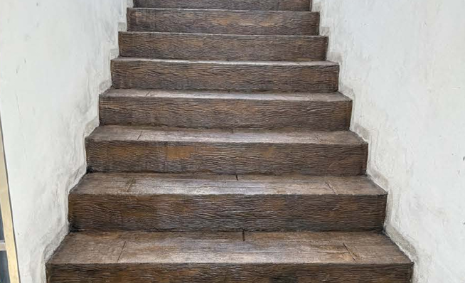 Escalera estilo madera